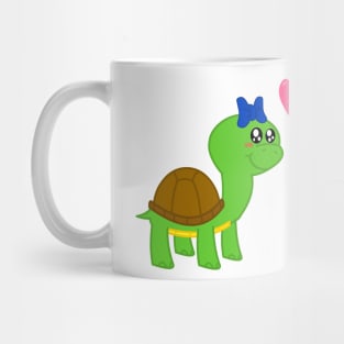 Turtle Love Girl + Boy Mug